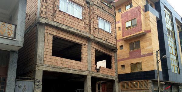 عکس خانه نیمه کاره