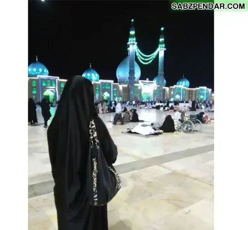 عکس دختر چادری وپسر مذهبی