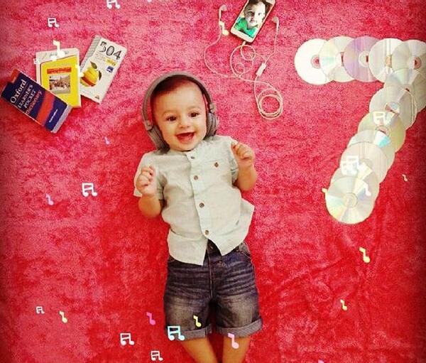 عکس ماهگرد نوزاد پسر دو ماهگی