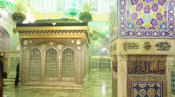 عکس جدید از ضریح امام رضا