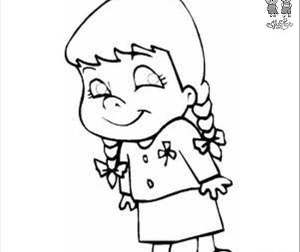 عکس نقاشی دخترانه کودکانه ساده