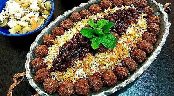 عکس غذا رشته پلو