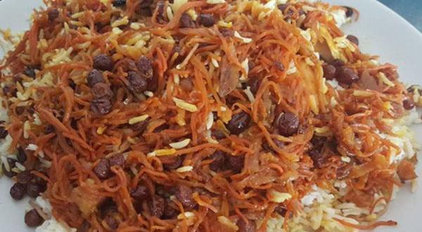عکس غذا رشته پلو