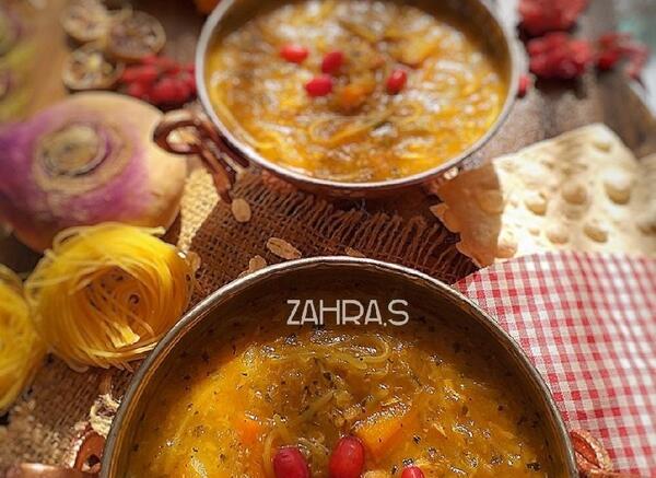 عکس سوپ شلغم