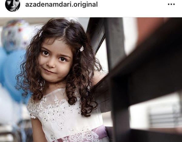 عکس جدید دختر آزاده نامداری
