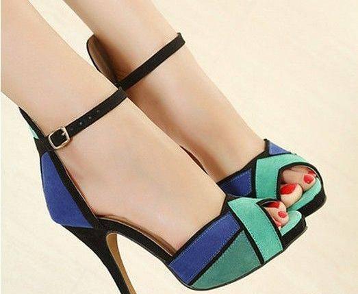 عکس کفش روفرشی پاشنه بلند