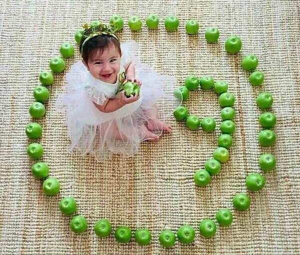 عکس ماهگرد با گردو