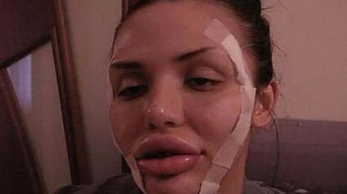 عکس صورت دختر تنها