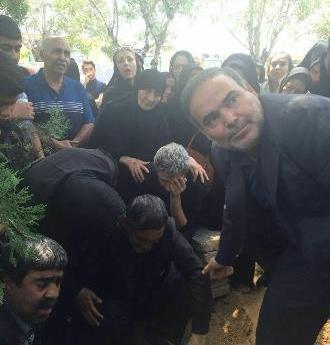 عکس مجتبی محرمی و همسرش