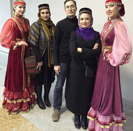 عکس عروسی گلاره عباسی و همسرش