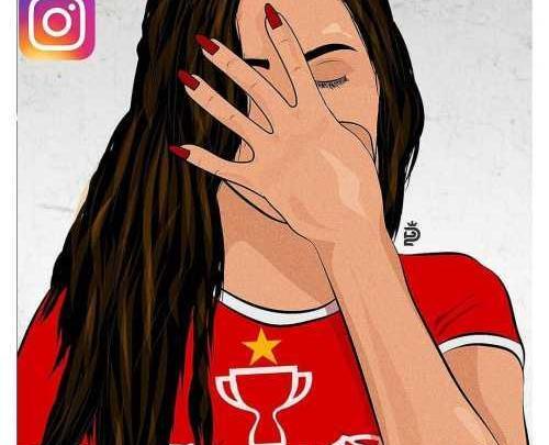 عکس دختر فیک با لباس پرسپولیسی