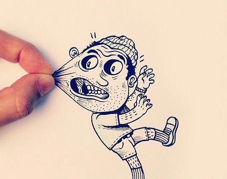 عکس نقاشی دخترانه زیبا