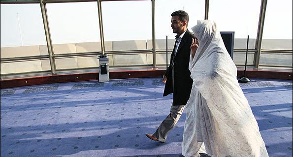 عکس داخل برج میلاد