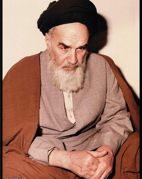 عکس از امام خمینی
