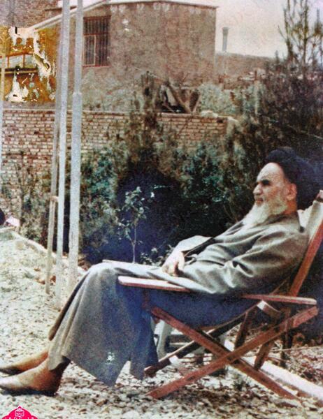 عکس از امام خمینی