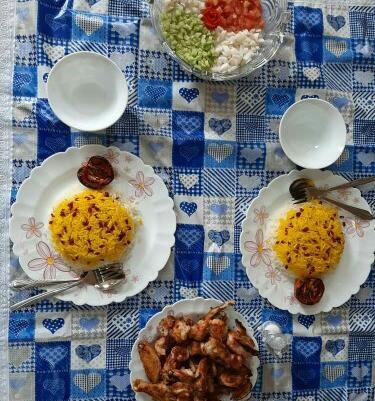 عکس غذا خونه