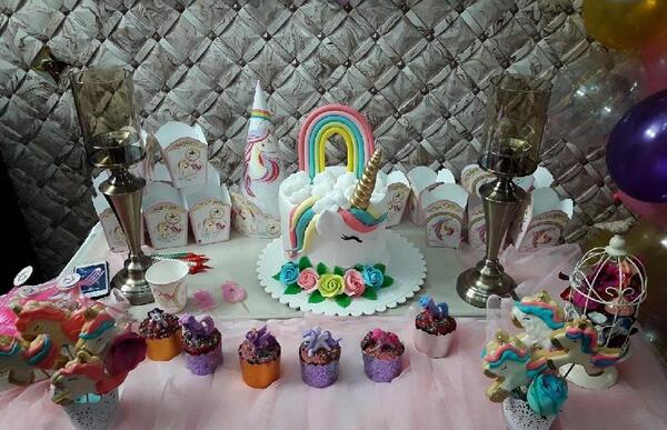 عکس کیک تولد دخترانه پونی