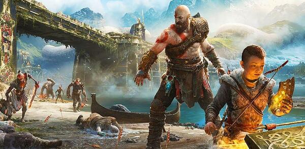 عکس بازی god of war 4