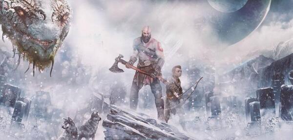 عکس بازی god of war 4