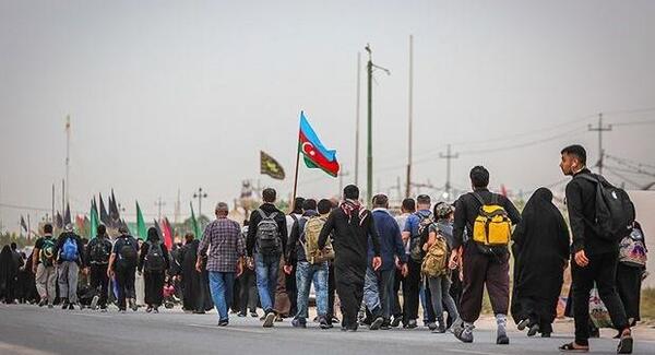 عکس اربعین زائران حسینی
