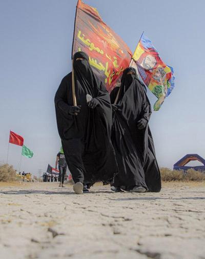 عکس اربعین زائران حسینی