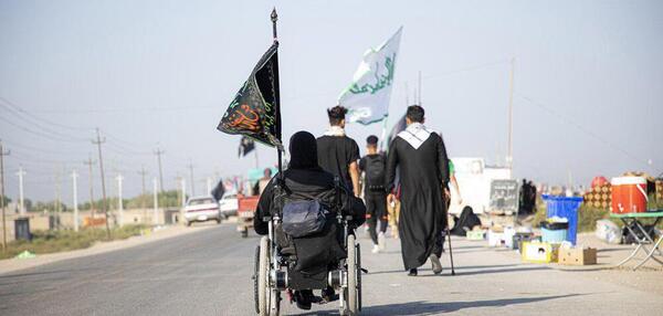 عکس اربعین زائران حسینی