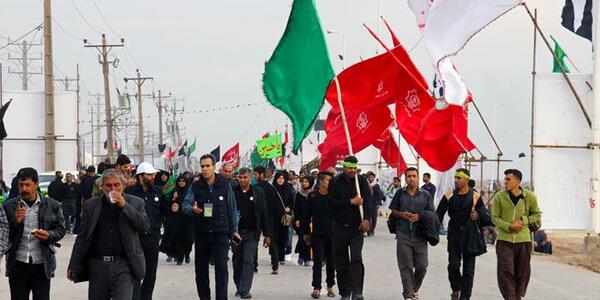 عکس اربعین زائران حسینی