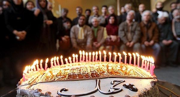عکس کیک تولد چهل سالگی