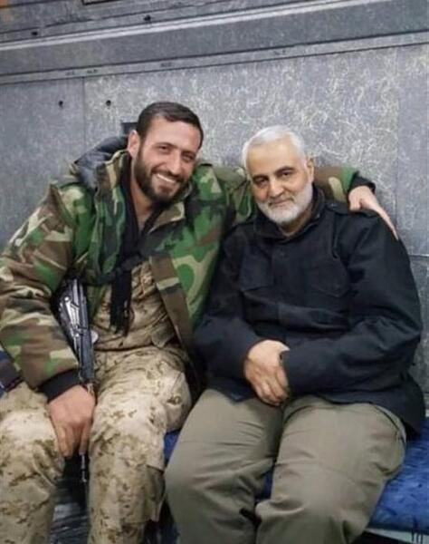 عکس حاج قاسم سلیمانی بعد از شهادت