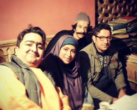 عکس فرشته ترابی و همسرش