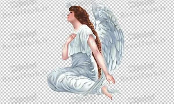 عکس فرشته لایه باز