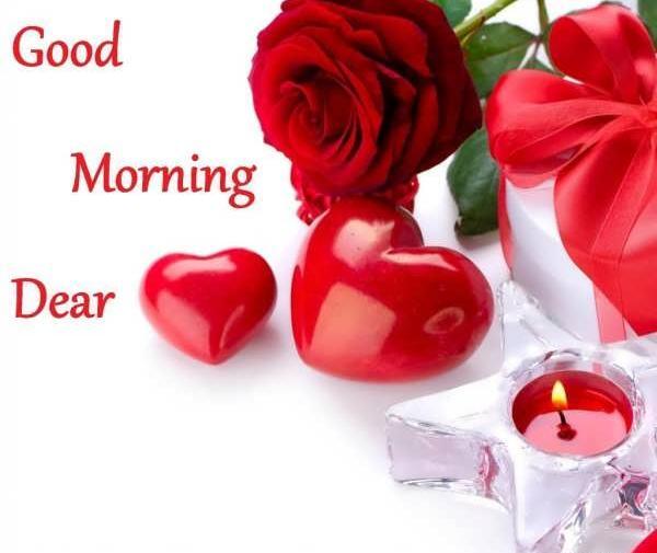 صبح بخیر عاشقانه با عکس قلب