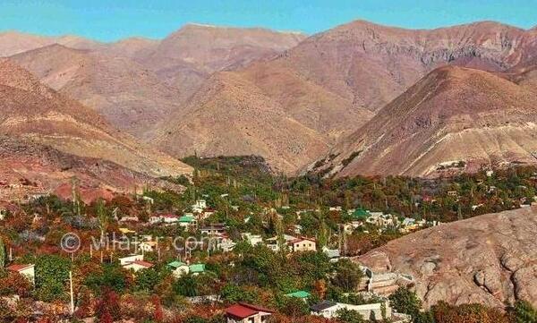 عکس روستا برگ جهان