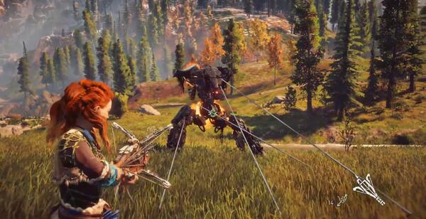 عکس بازی horizon zero dawn
