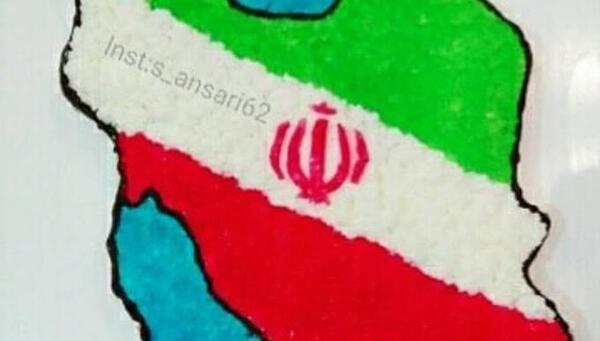 عکس نقشه ایران به شکل شیر