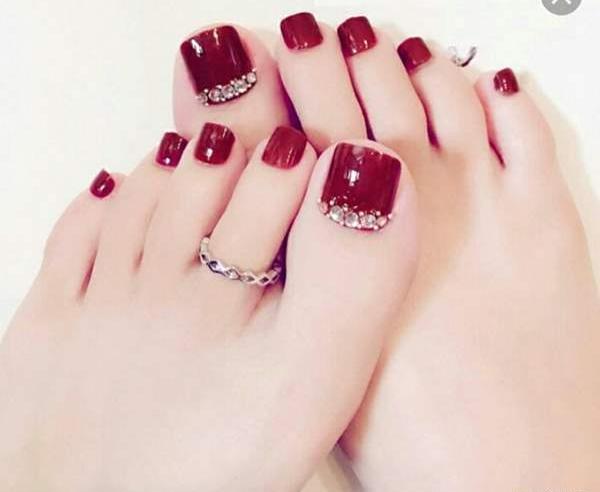 عکس ناخن پا نی نی سایت