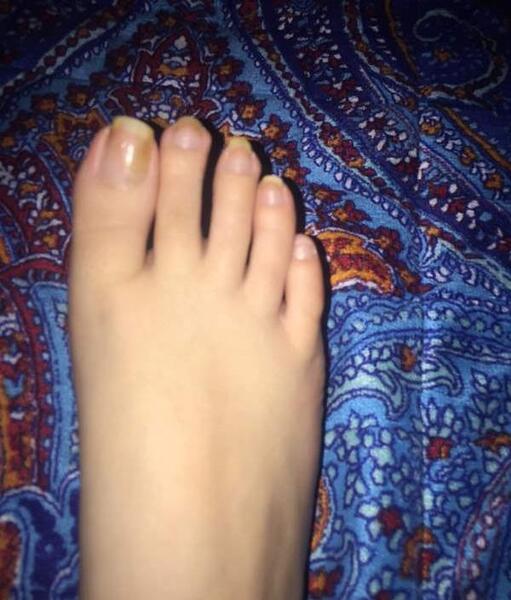 عکس ناخن پا نی نی سایت
