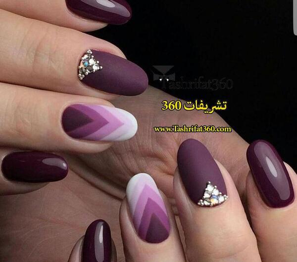 عکس ناخن چهارگوش