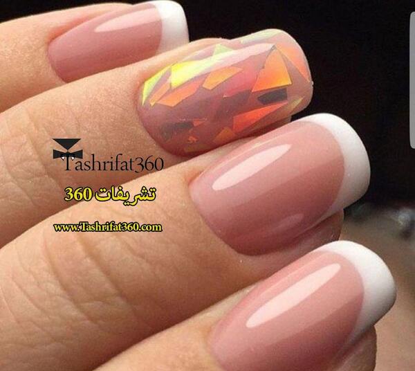 عکس ناخن چهارگوش