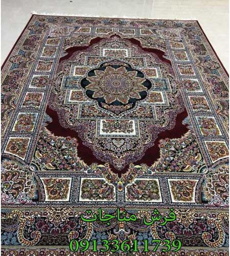 عکس فرش زرشکی جدید