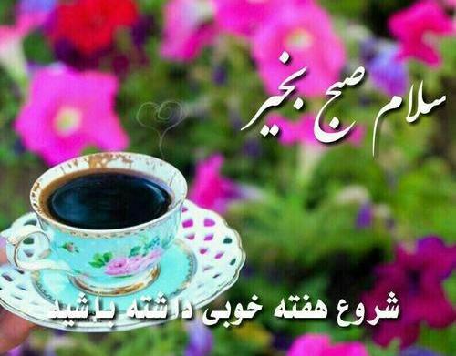 عکس صبح بخیر شروع هفته