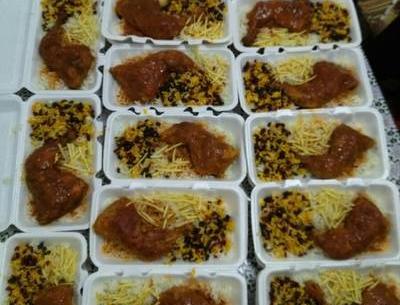 عکس غذای نذری زرشک پلو