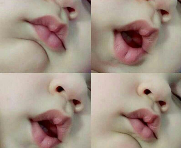 عکس لب غنچه