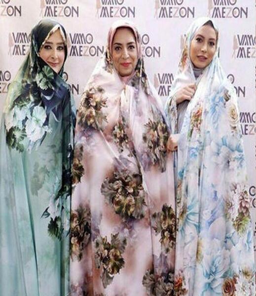 عکس دختر چادری با گوشی آیفون