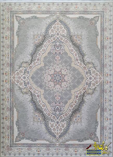عکس فرش زمینه طوسی