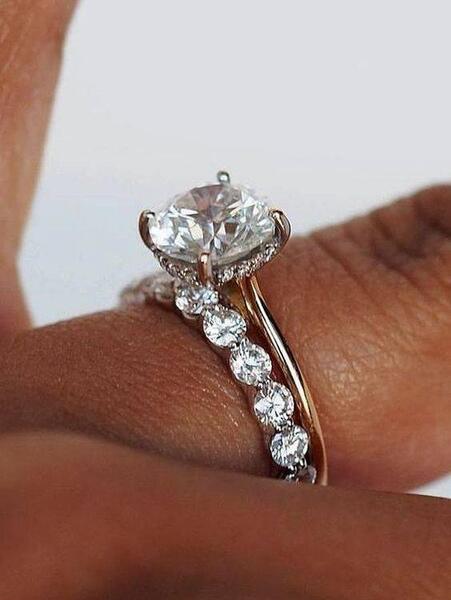 عکس حلقه ازدواج تک