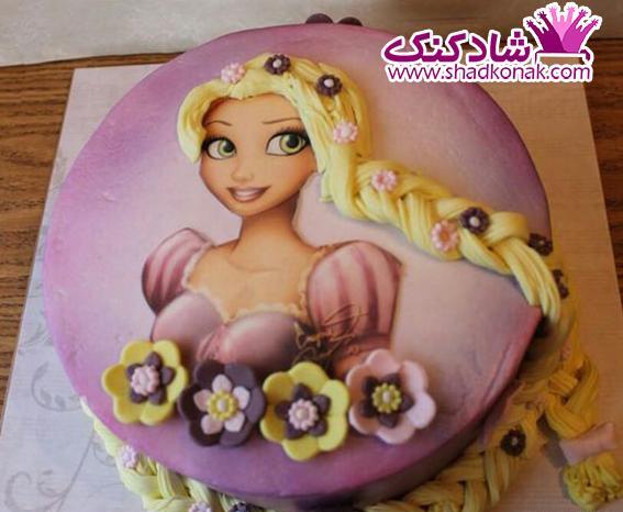 عکس کیک راپونزل
