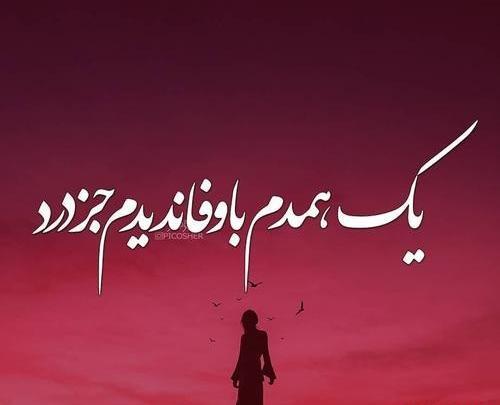 عکس نوشته نفرین