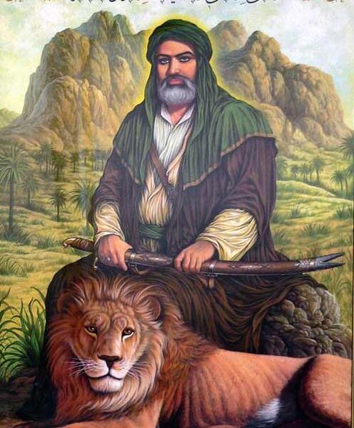 چهره عکس امام علی