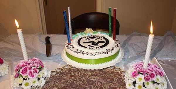 عکس کیک تولد حضرت معصومه